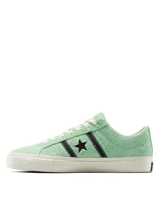 Converse Green One Star Academy Pro Suede Sneakers