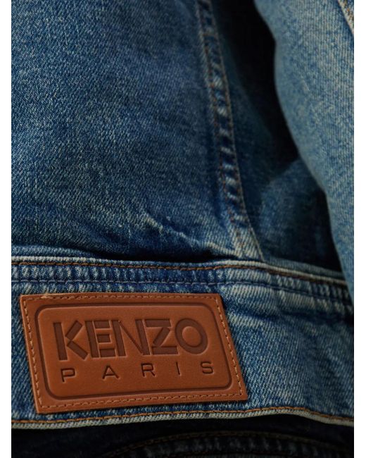 KENZO Denim Jack in het Blue