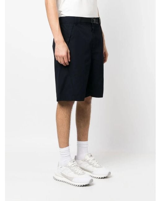 C P Company Shorts Met Logoprint in het Black voor heren