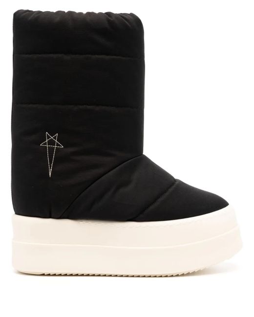Botas con tacón de 65 mm Rick Owens de color Black