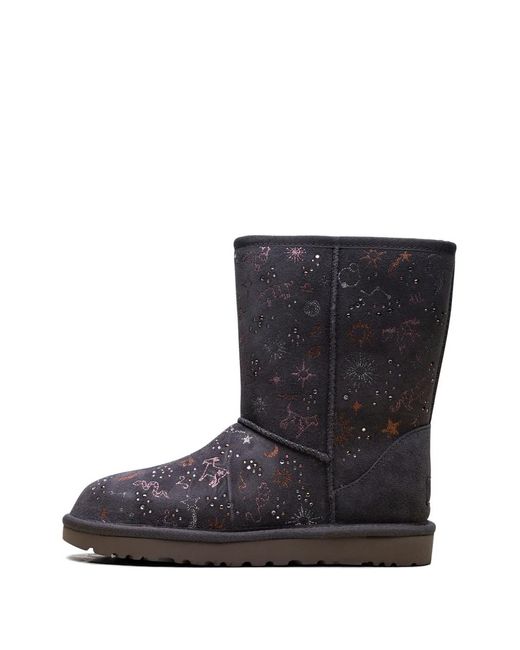 Ugg Black Zodiac Print Boots