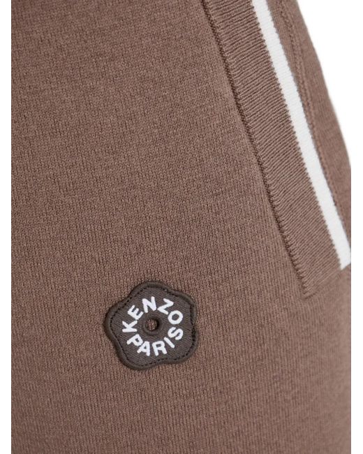 KENZO Brown Hose Mit Kordelzug