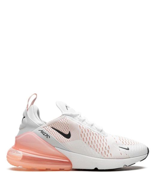 Nike Air Max 270 "white Bleached Coral" Sneakers | Lyst