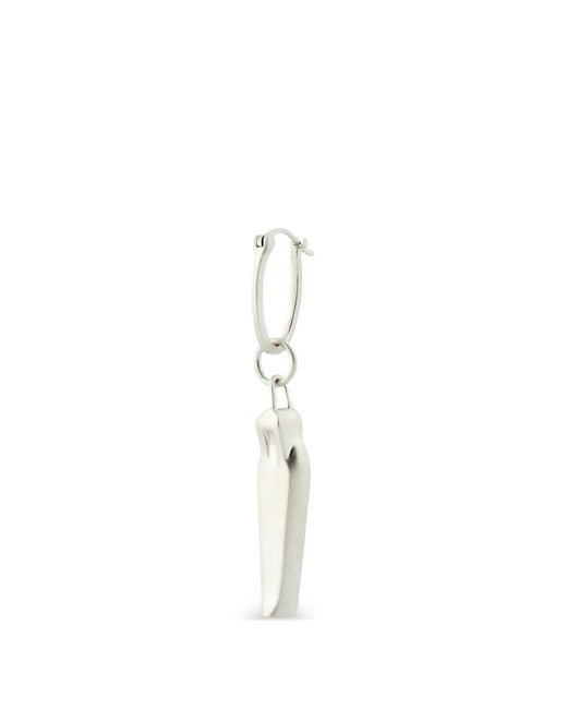 Rick Owens Metallic Sarcophagus Single Earring