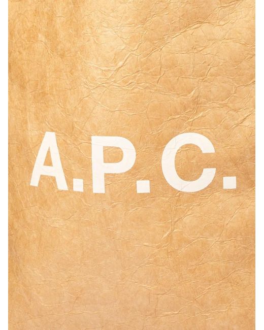 A.P.C. Natural Textured Shoulder Bag for men