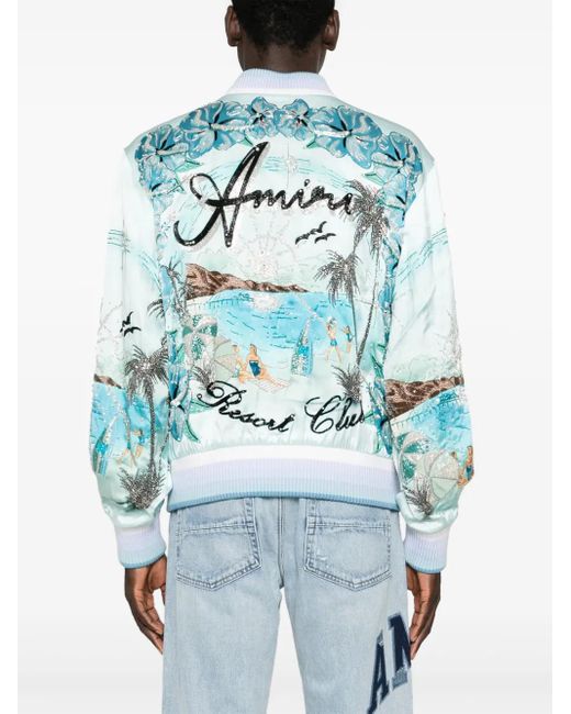 Amiri Blue Outerwears for men