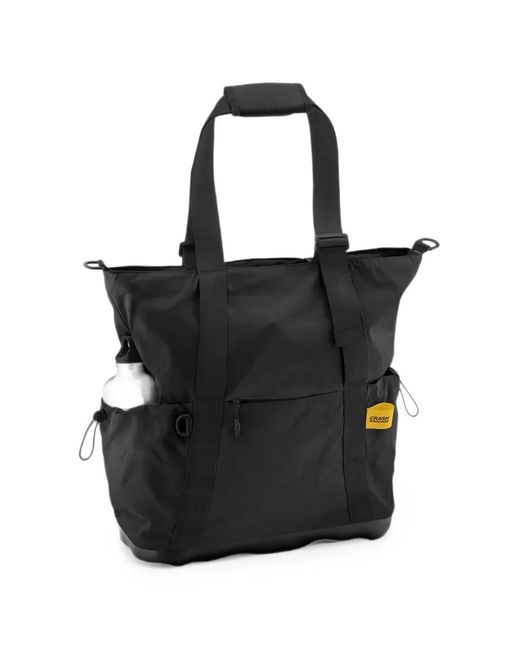 Crash Baggage Black Hard Tote Bag