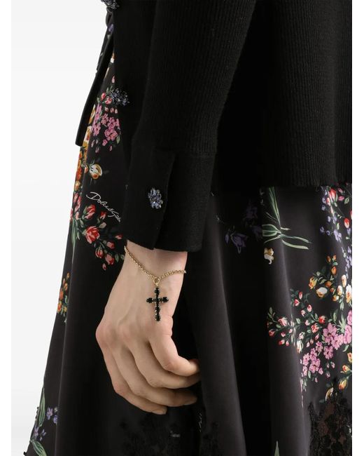 Dolce & Gabbana Black Buttoned Cardigan