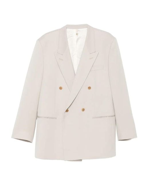 Blazer Db Anni '90 di sunflower in White