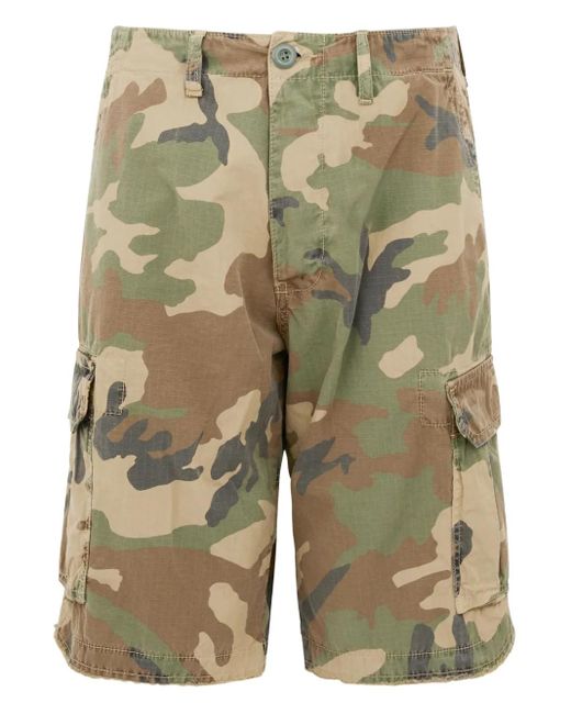 chesapeake's Green Barras Bermuda Shorts for men