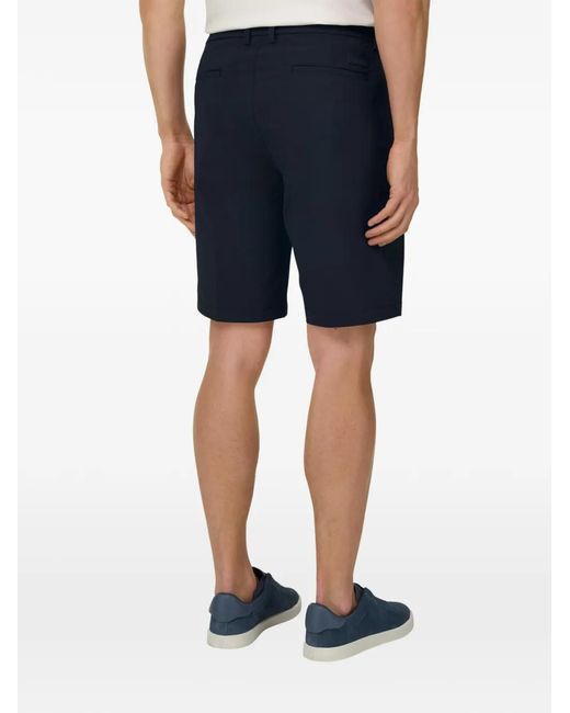 Boggi Blue B Tech Seersucker Shorts for men