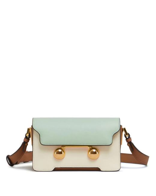 Marni Green Mini Trunkaroo Shoulder Bag