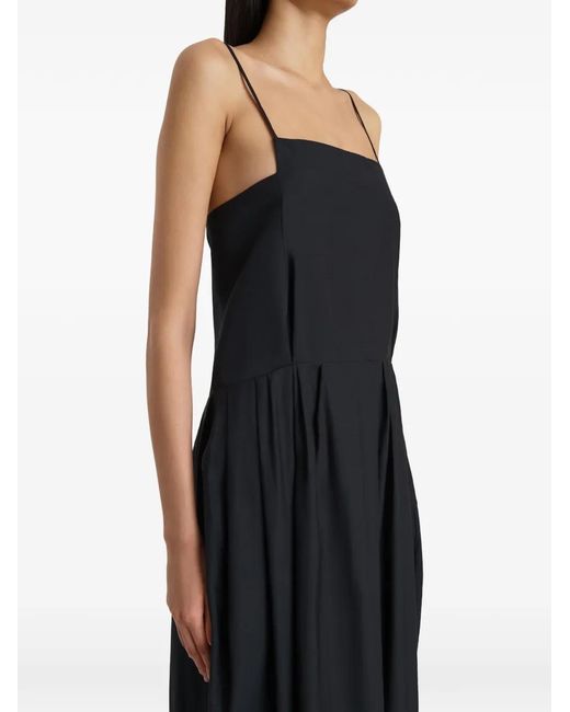 Khaite Black Adira Dress