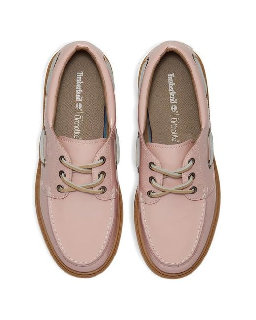 Timberland Stone Street Bootschoenen Met Plateauzool in het Brown