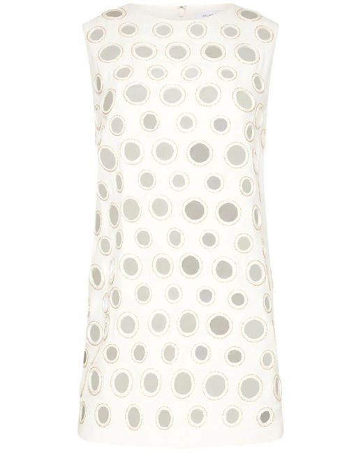 Rachel Gilbert White Beck Mini Dress
