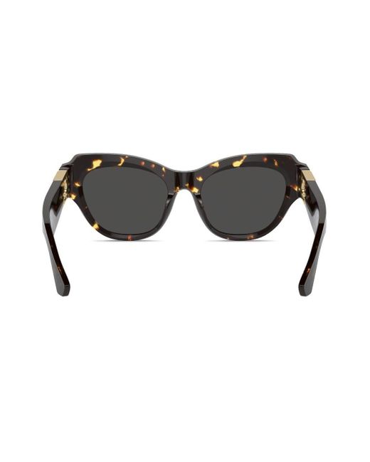 Burberry Black Tortoiseshell Cat-eye Sunglasses