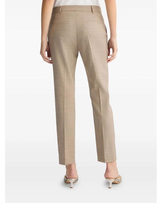 Liu Jo Natural High-Rise Tailored Trousers
