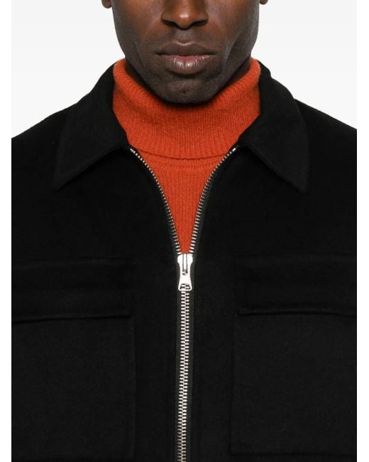 NN07 Black Double-Faced Jacket for men
