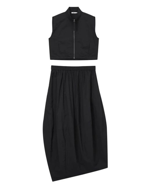 B+ AB アシンメトリー セットアップ Black