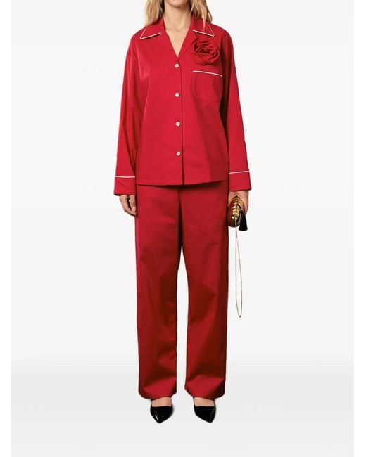 Sleeper Red The Rose Pajama