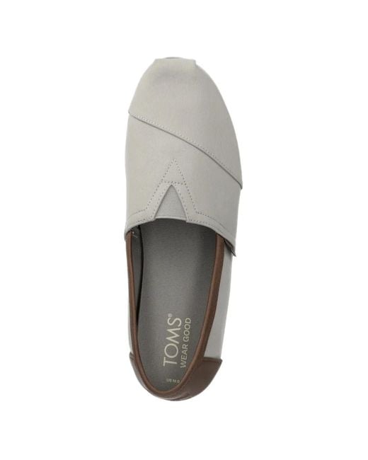 TOMS Klassische Espadrilles in White für Herren