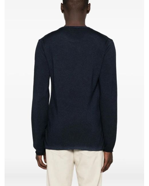 Daniele Fiesoli Pullover mit rundem Ausschnitt in Blue für Herren