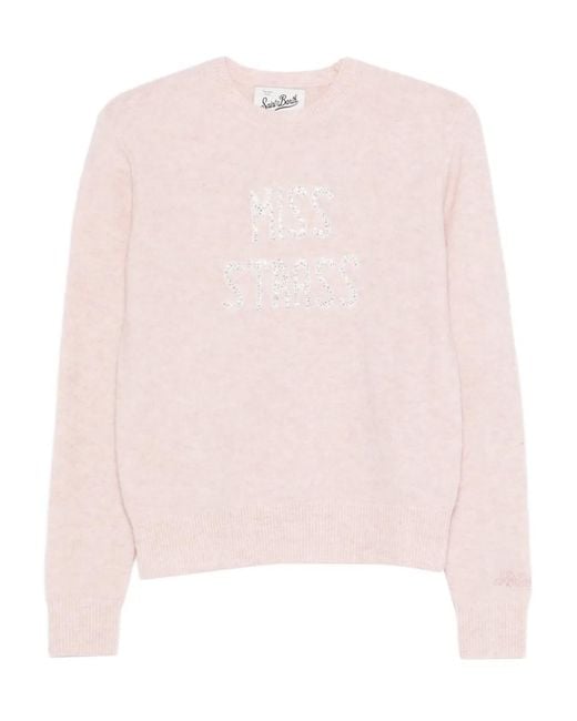 Mc2 Saint Barth Pink New Queen Sweater
