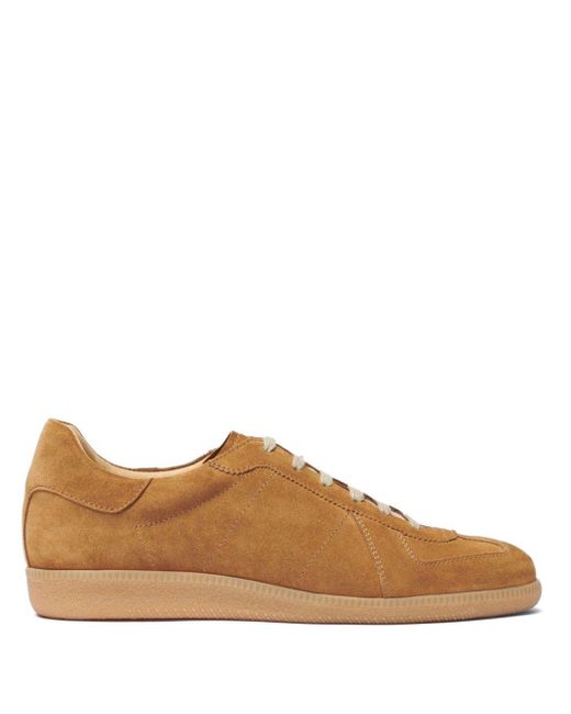 Scarosso Brown Hans Suede Sneakers for men