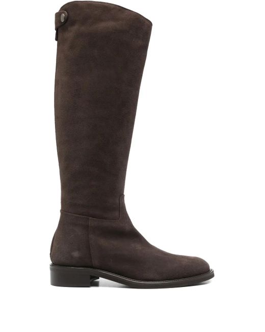 Julie Dee Brown 30Mm Knee-High Suede Boots