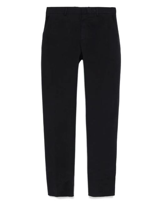 Zegna Black Tapered Chinos for men