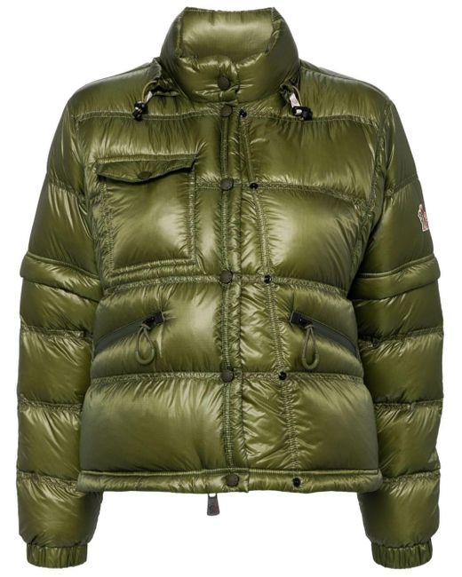 Moncler Green Mauduit Quilted Puffer Jacket