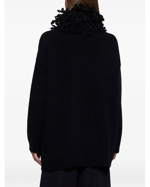 Valentino Garavani Black High-Neck Sweater