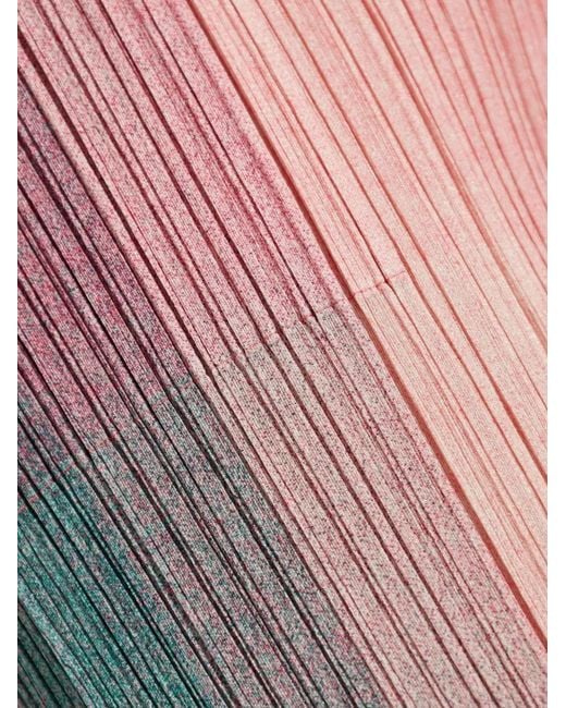 Pleats Please Issey Miyake Pink Pleated Trousers