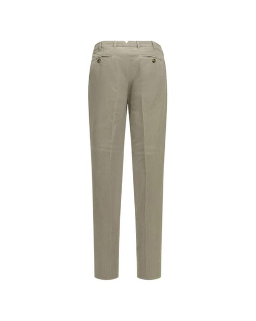 Brunello Cucinelli Gray Corduroy Trousers for men