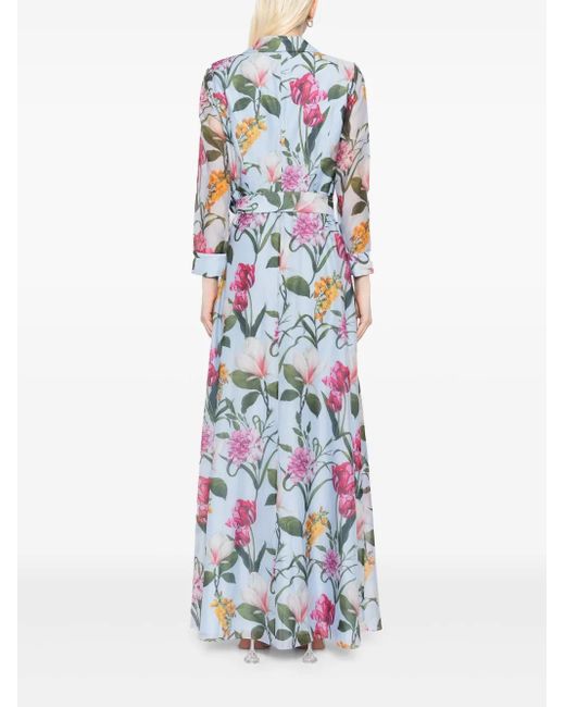Sachin & Babi White Addison Gown
