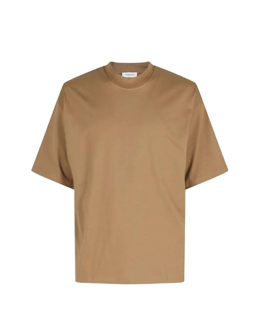Paolo Pecora Natural Crew-Neck T-Shirt for men
