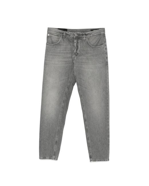 Vaqueros Con Efecto Desgastado Dondup de hombre de color Gray