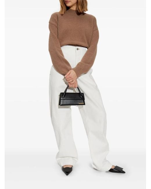 Jacquemus Brown Wool Sweater