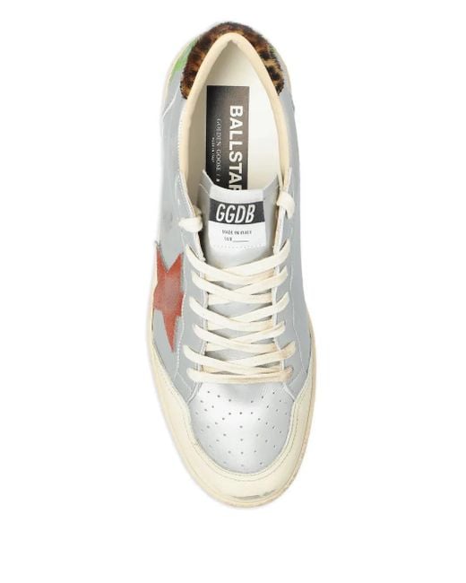 Golden Goose Deluxe Brand Pink Ballstar Sneakers for men