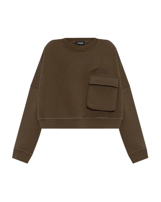 DSquared² Brown Sweatshirts