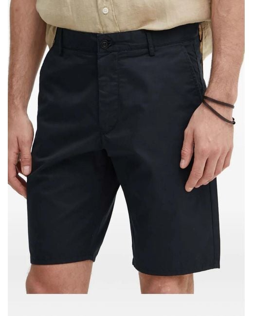 Gant Black Button-Fastening Shorts for men
