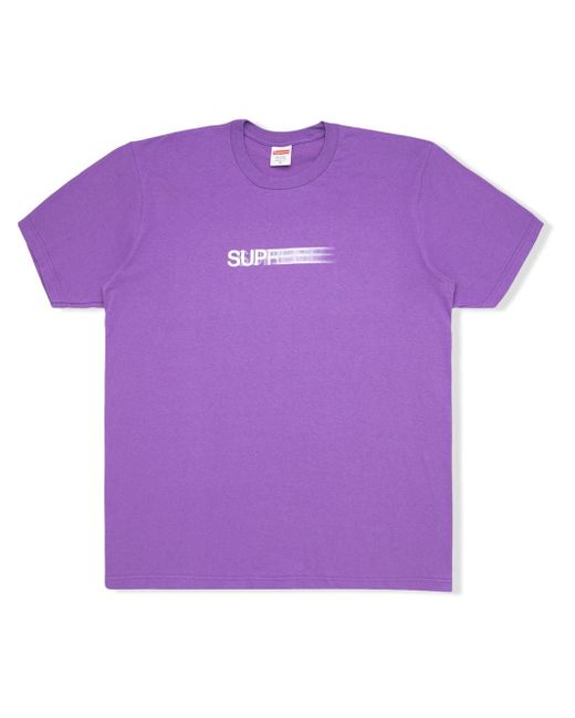 supreme purple t shirt