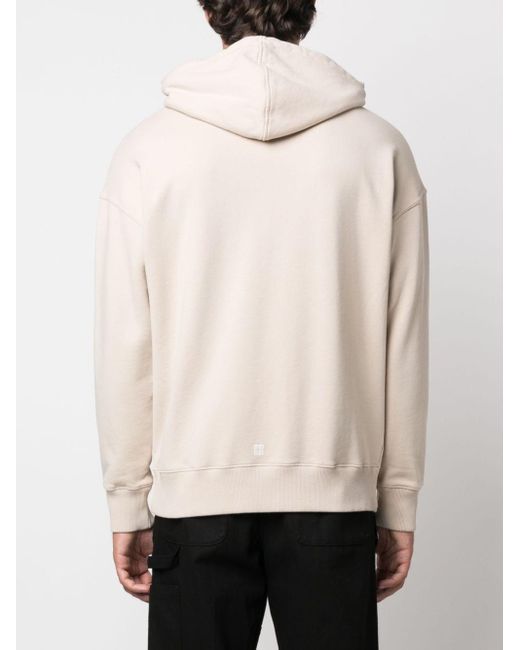 Givenchy Natural Logo-print Cotton Hoodie for men