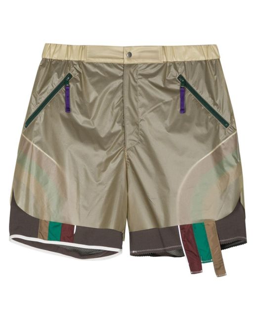 Shorts con design color-block di Kolor in Gray da Uomo