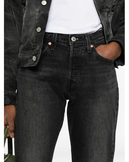 Levi's Black 501 Curve Jeans