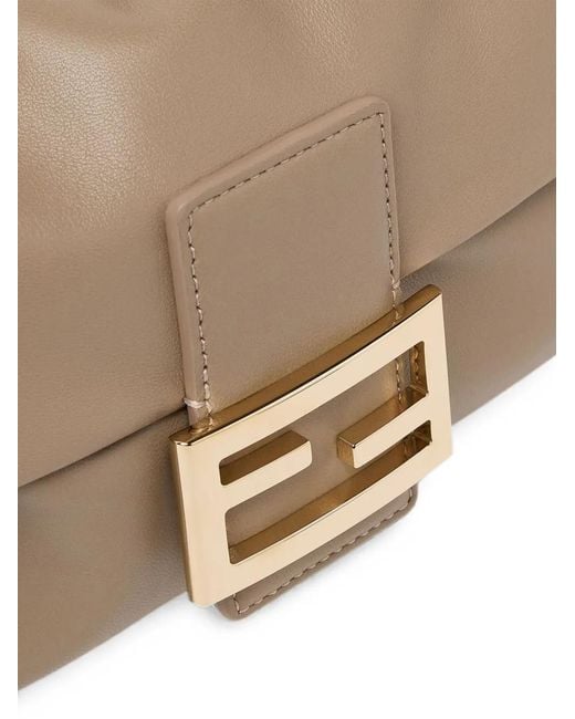 Fendi Metallic Baguette Soft Medium