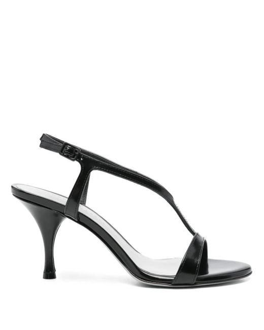 Roberto Festa Black 70Mm Jennie Heeled Sandals