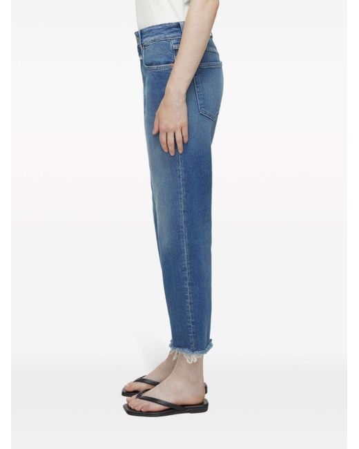 Jeans crop Milo a vita media di Closed in Blue