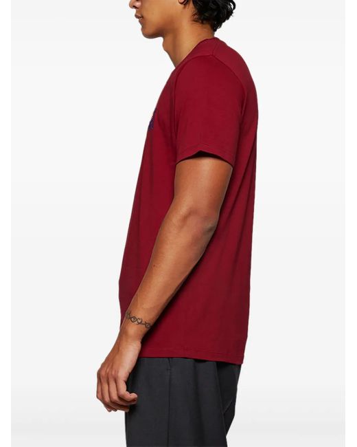 Loewe Red Cotton T-Shirt for men
