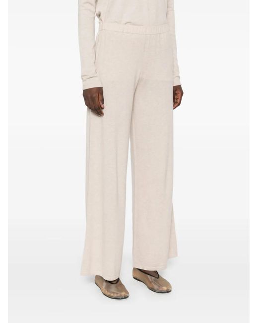 Lisa Yang White Aina Sweatpants